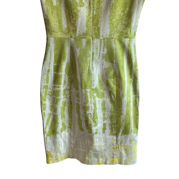 T TAHARI Rosalia Dress in Pear Nectar Style F41GE603 Size 14 - Picture 8 of 14